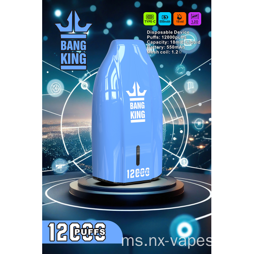Bang King 12000 Puffs Vape Vape Borong